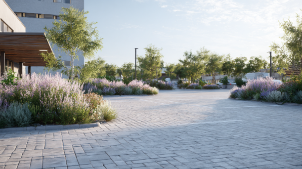 Aménagement parking Angers